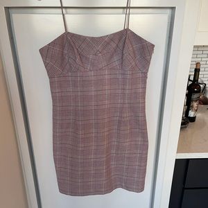 Intermix plaid dress